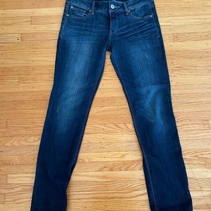 Express Low Rise Skinny Jeans